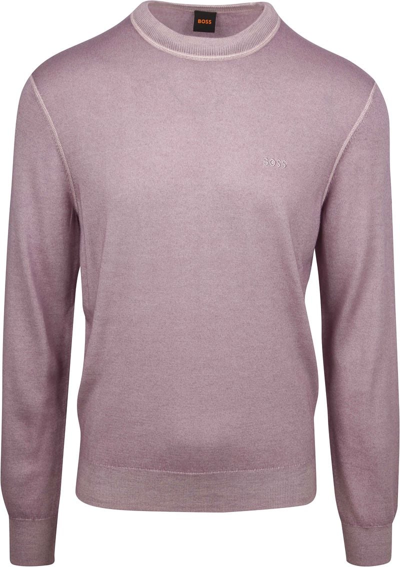 BOSS Pullover Astefano Wolle Lila - Größe XL günstig online kaufen