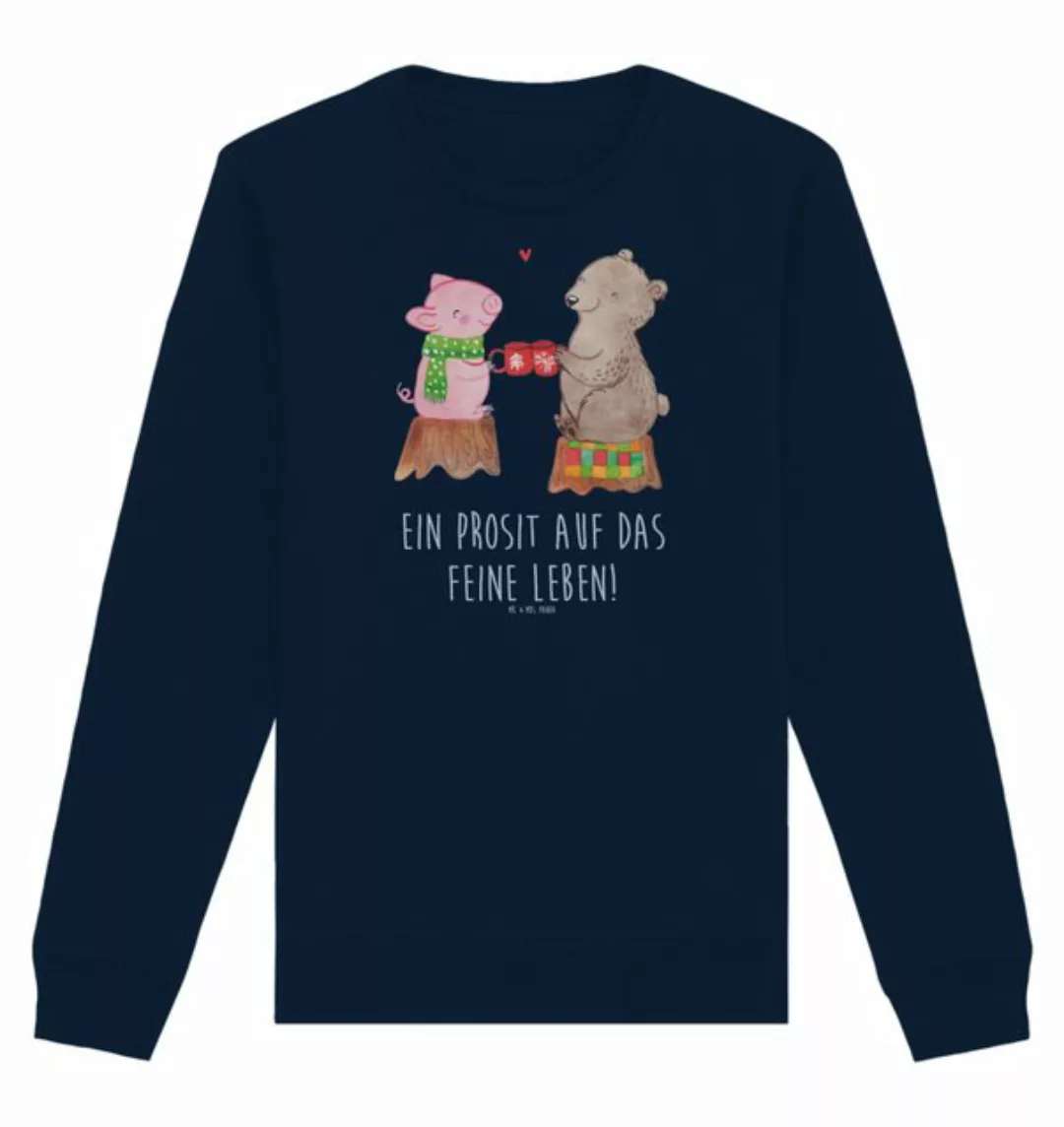 Mr. & Mrs. Panda Longpullover Glühschwein Sause Größe XXL - French Navy - G günstig online kaufen