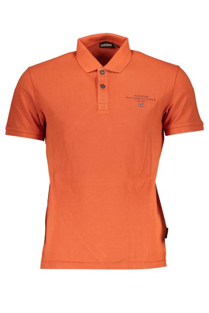 Napapijri Poloshirt Herren Kurzarm-Poloshirt Orange - Stilvoll mit günstig online kaufen