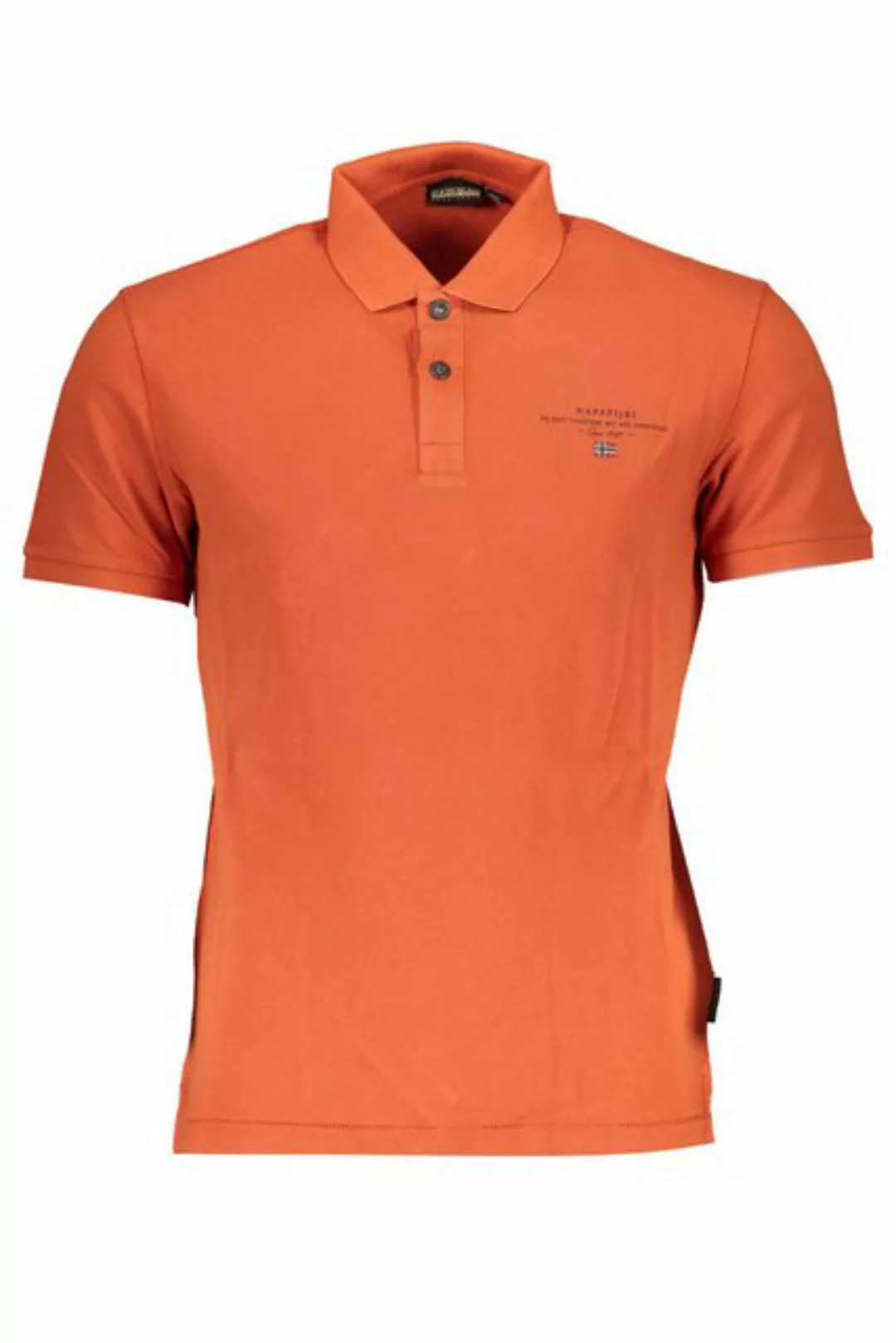 Napapijri Poloshirt Herren Kurzarm-Poloshirt Orange - Stilvoll mit günstig online kaufen