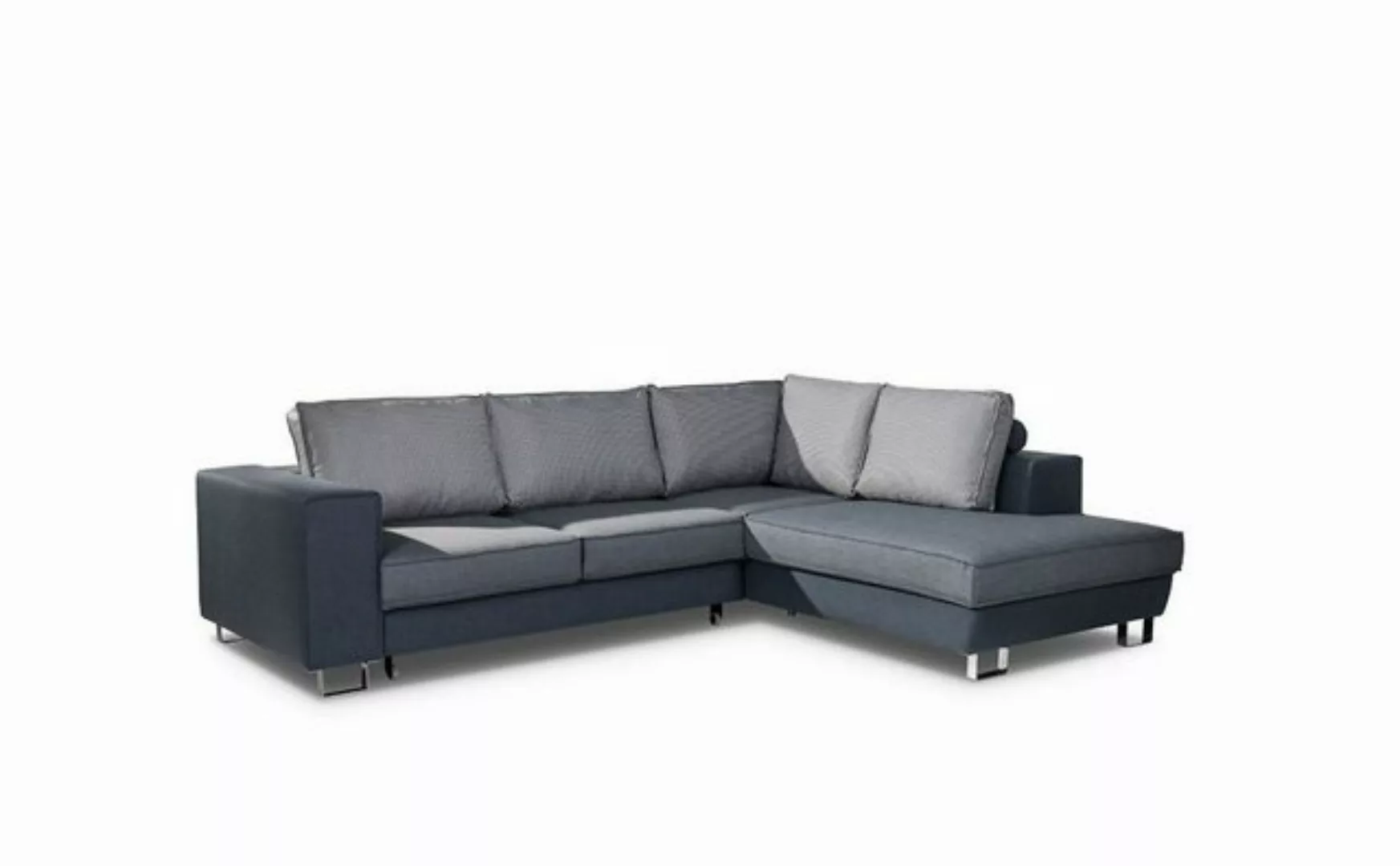 JVmoebel Ecksofa Modernes Schlafsofa Sofa Couch Polster Bettfunktion Kasten günstig online kaufen