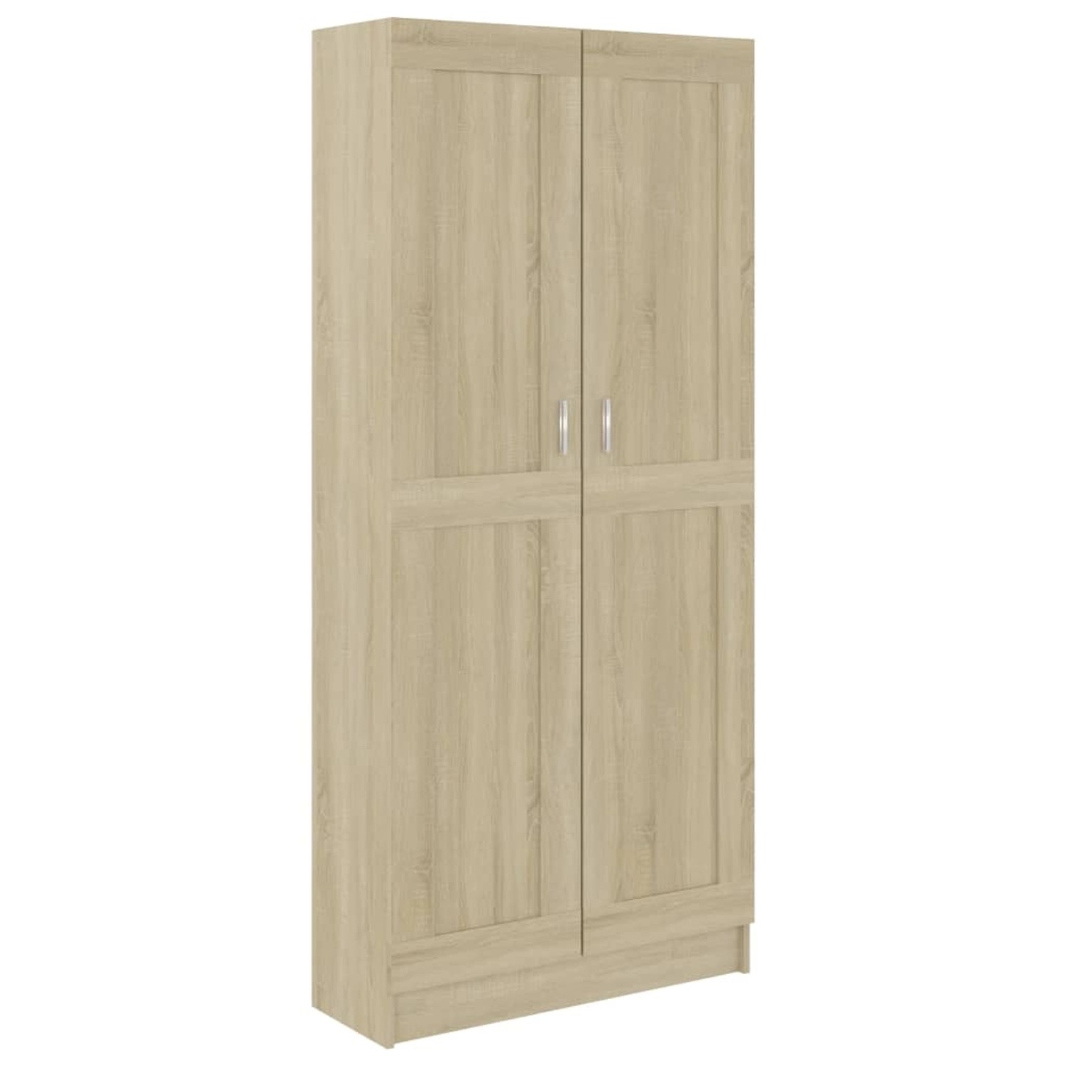 vidaXL Bücherschrank Sonoma-Eiche 82,5x30,5x185,5 cm Holzwerkstoff günstig online kaufen