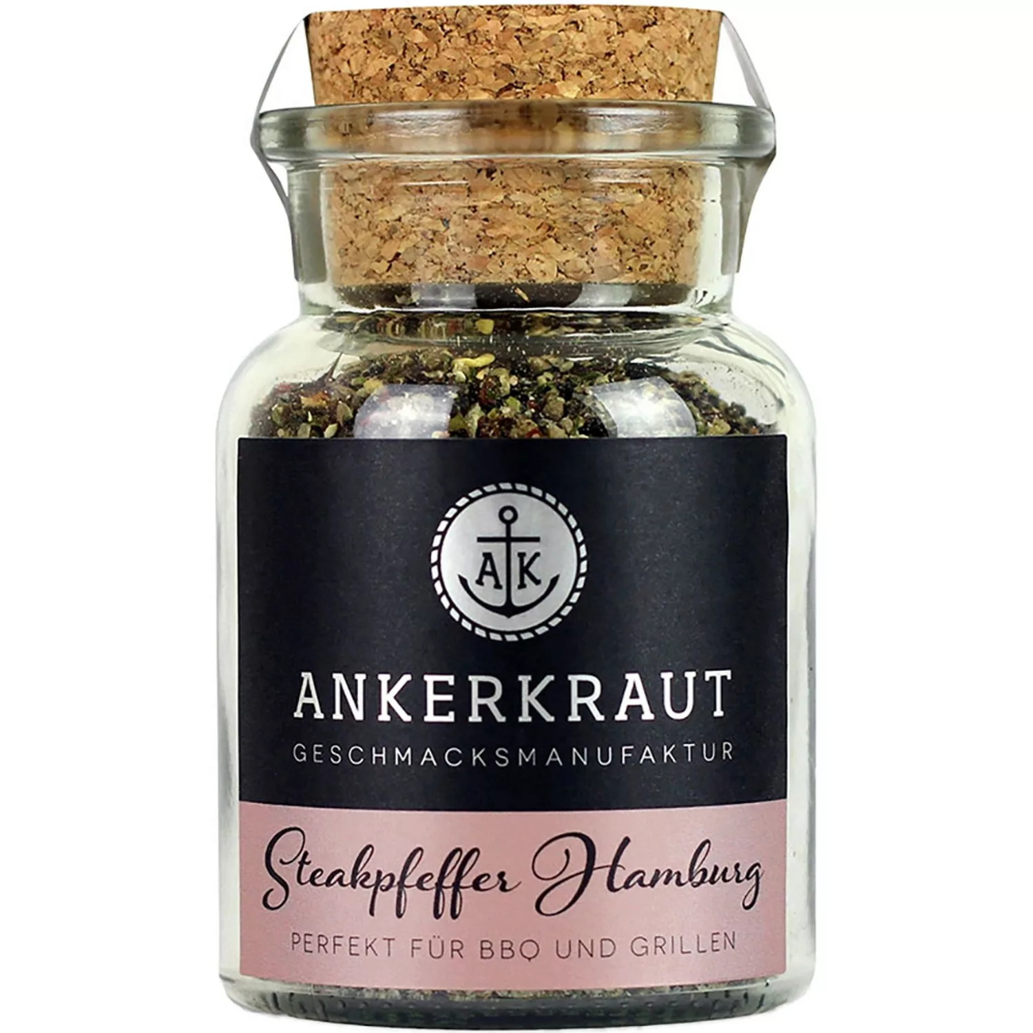 Ankerkraut Steakpfeffer Hamburg im Korkglas 80g günstig online kaufen