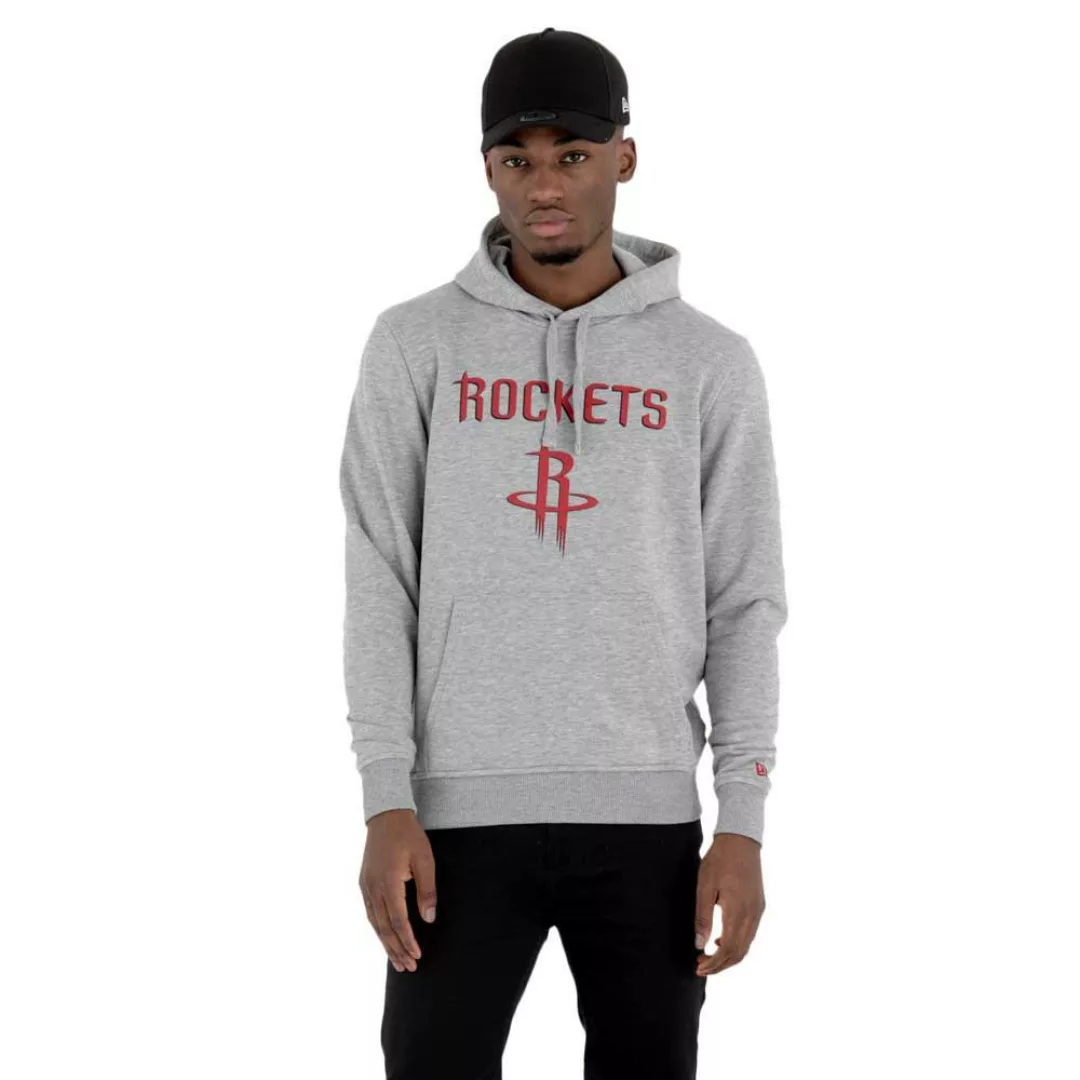 New Era Team Logo Po Houston Rockets Kapuzenpullover L Grey günstig online kaufen