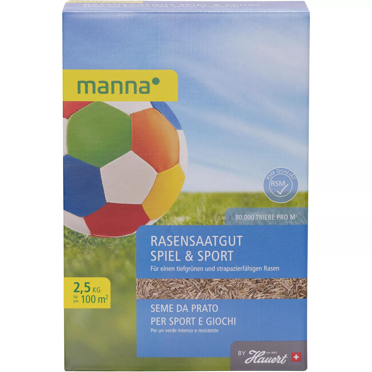 Manna Saat Spiel- und Sportrasen 1 kg günstig online kaufen