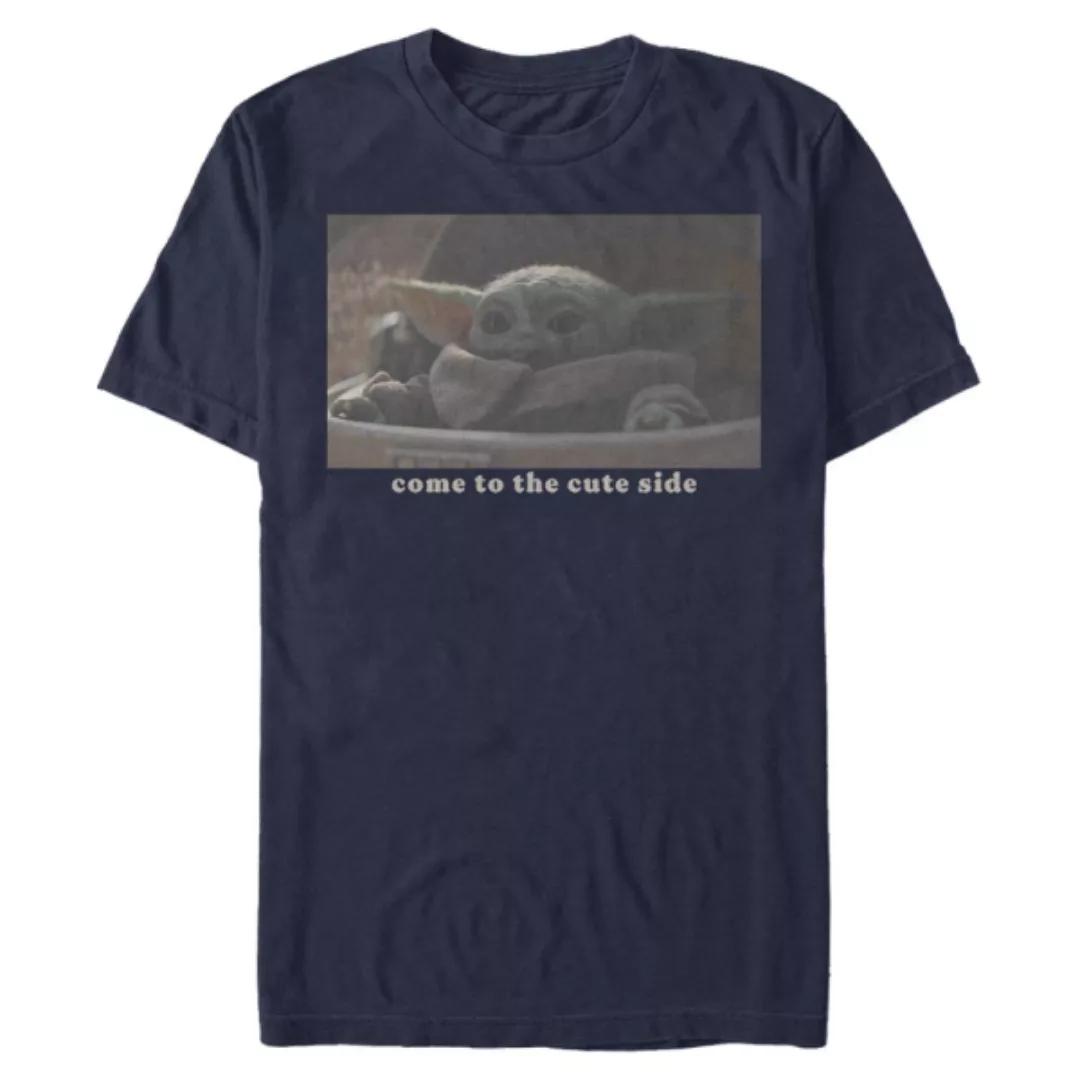 Star Wars - The Mandalorian - The Child Cute Side - Männer T-Shirt günstig online kaufen