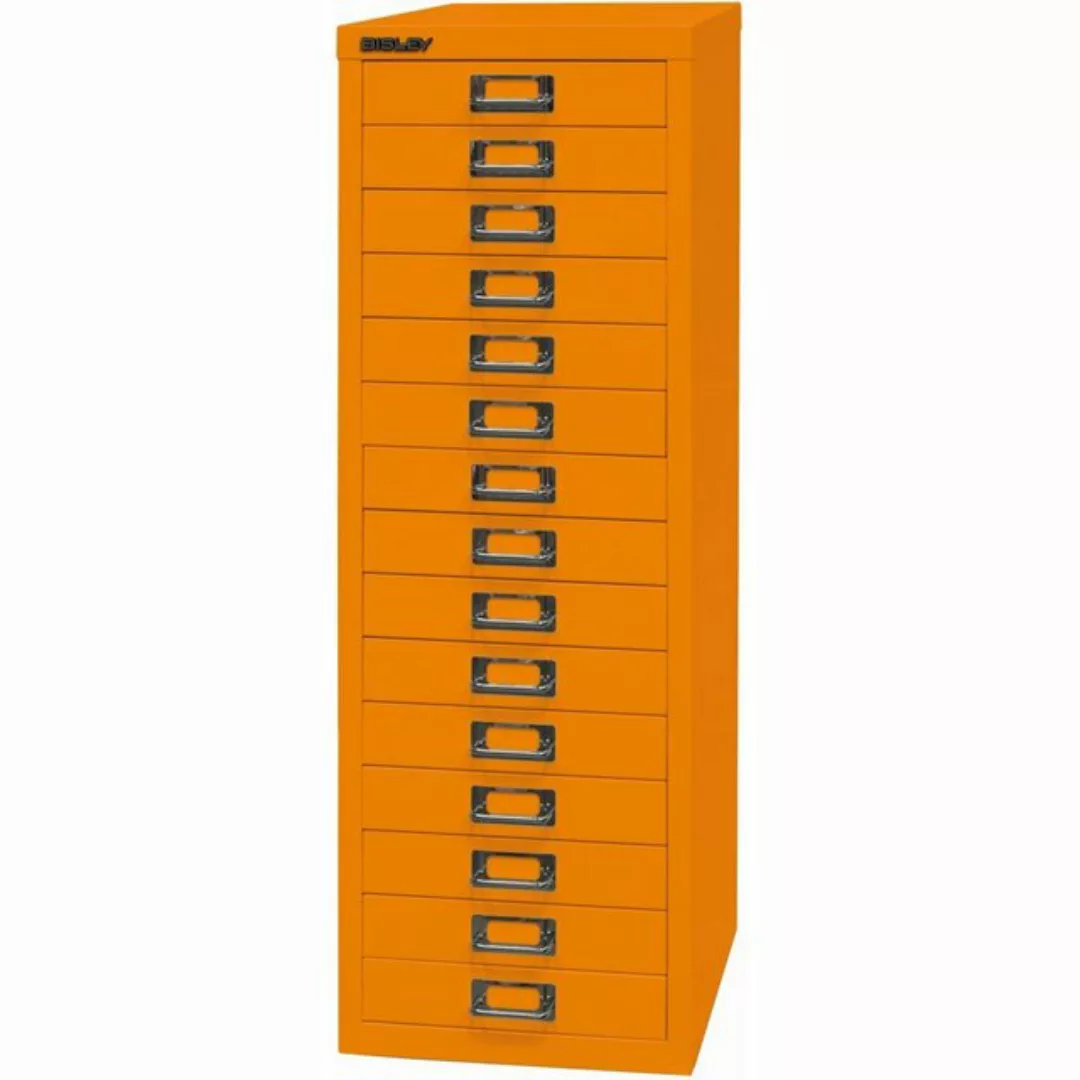 Bisley Beistellschrank MultiDrawer Schrank aus Stahl, 15 Schubladen, ohne S günstig online kaufen