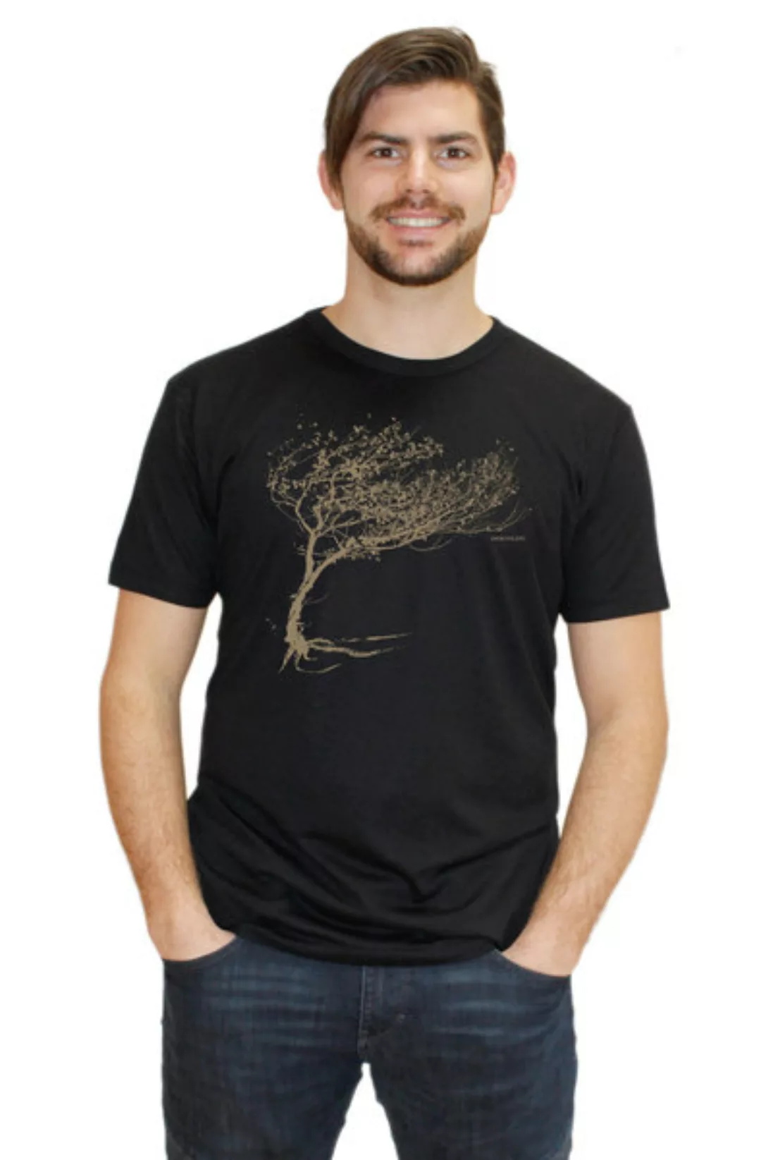 Bio-herren-bambus-viskose-t-shirt "Windy Tree" günstig online kaufen
