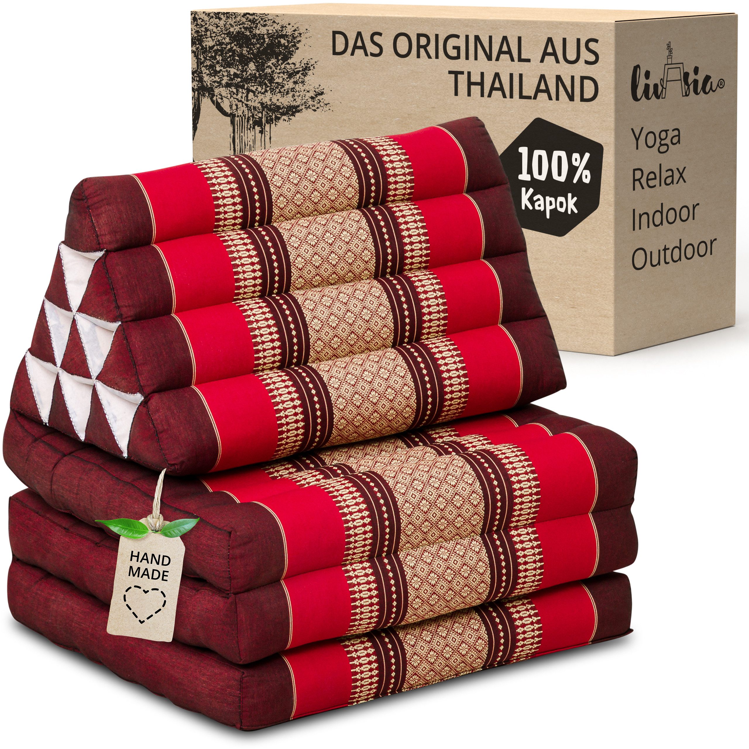 livasia Sitzsack Thaikissen 3 Auflagen (Classic) vegan günstig online kaufen