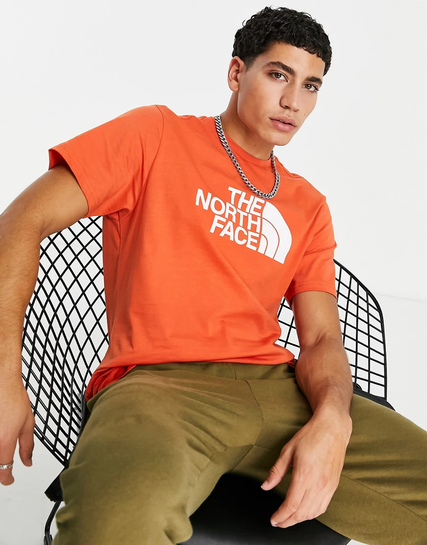 The North Face – Easy – T-Shirt in Orange günstig online kaufen