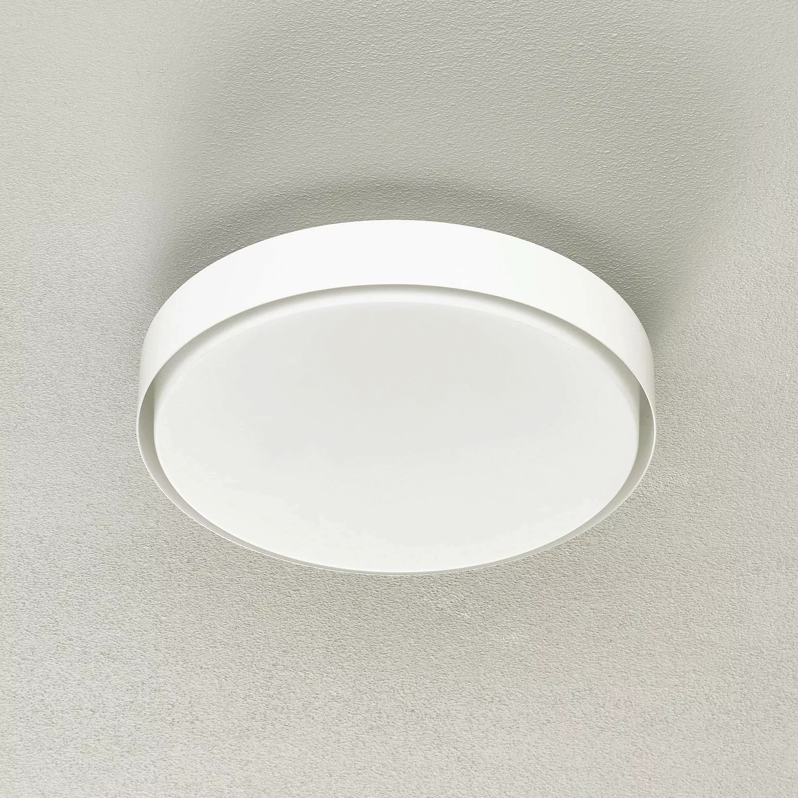 BEGA 34278 LED-Deckenleuchte, weiß, Ø 36 cm, DALI günstig online kaufen