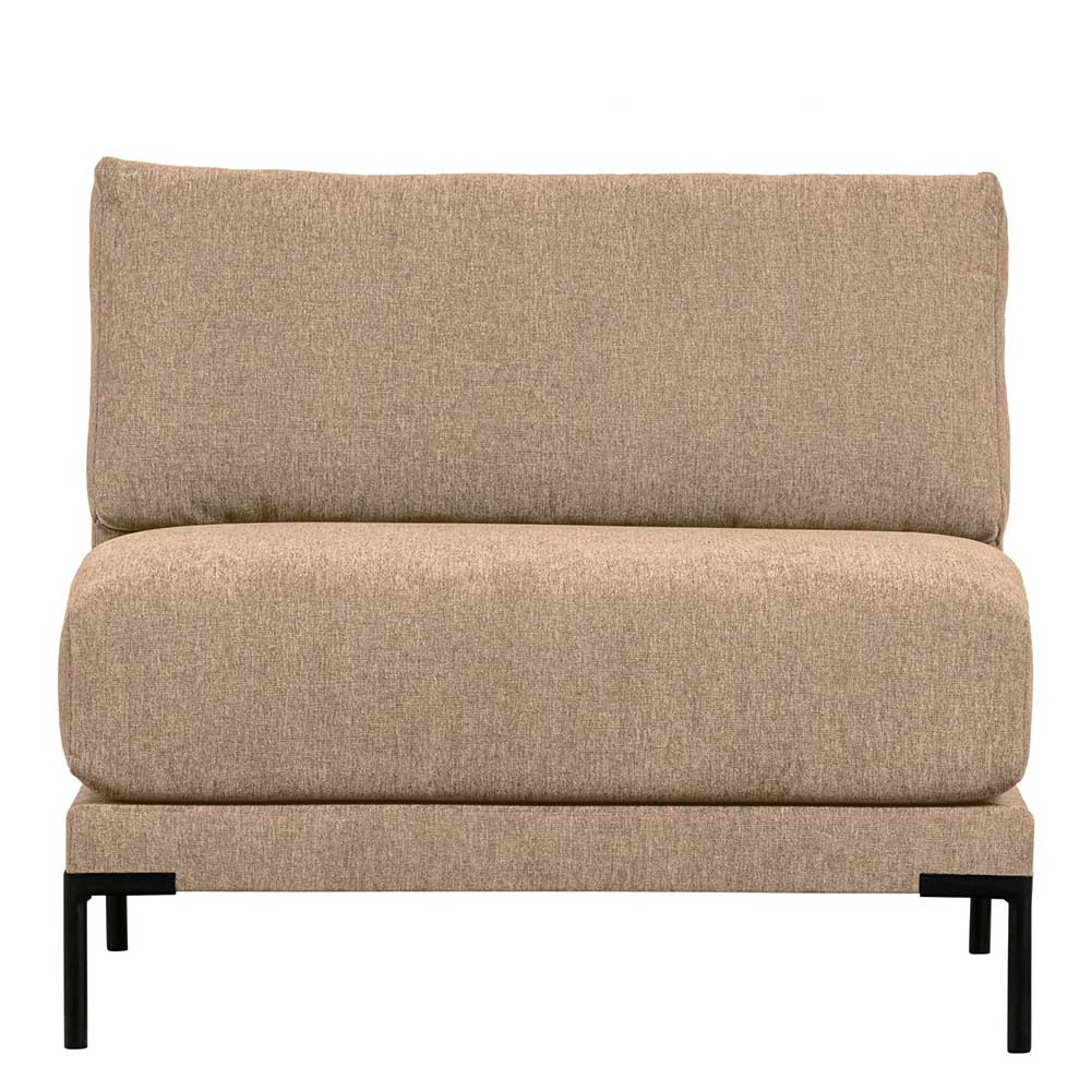 Sofa Modulelement mit gepolsterter Rückenlehne und einem Sitzplatz günstig online kaufen