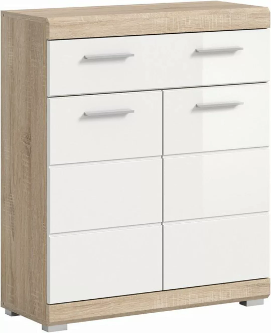 INOSIGN Unterschrank "Siena, Breite 74cm, 2 Tür, 1 Schubkasten, 2 Fächer, M günstig online kaufen