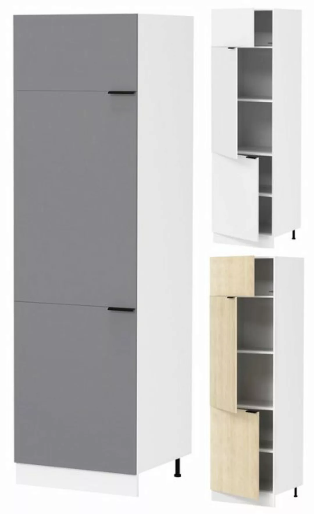 VCM Unterschrank Küchenschrank B. 60 cm Hochschrank Küche Fasola günstig online kaufen