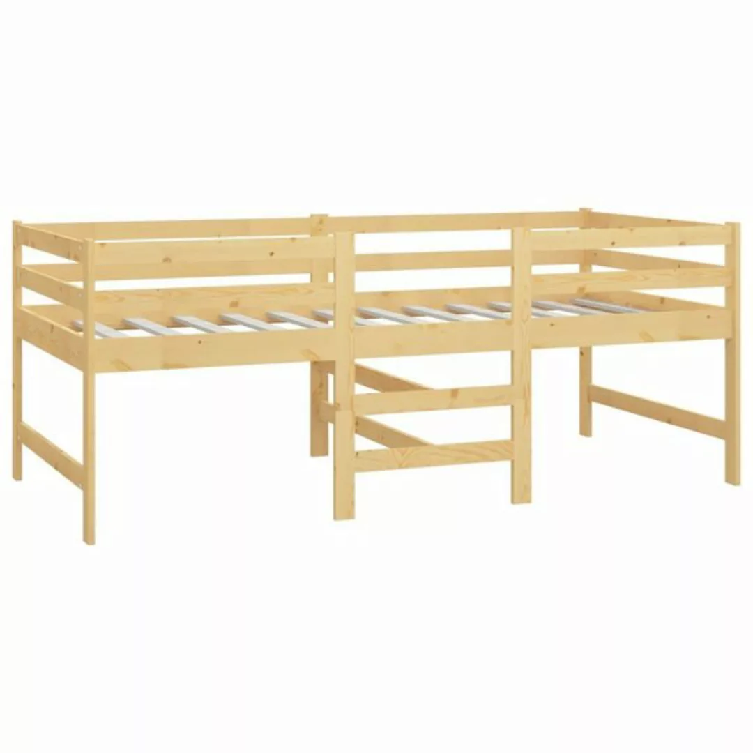 furnicato Bettgestell Massivholzbett ohne Matratze 90x200 Kiefernholz (1-tl günstig online kaufen