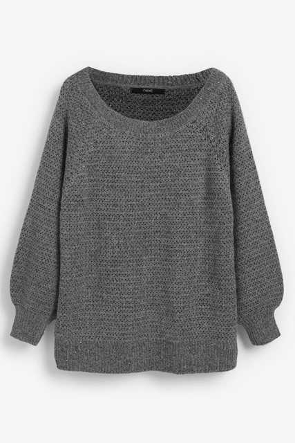 Next Strickpullover Oversized-Pullover mit U-Ausschnitt (1-tlg) günstig online kaufen