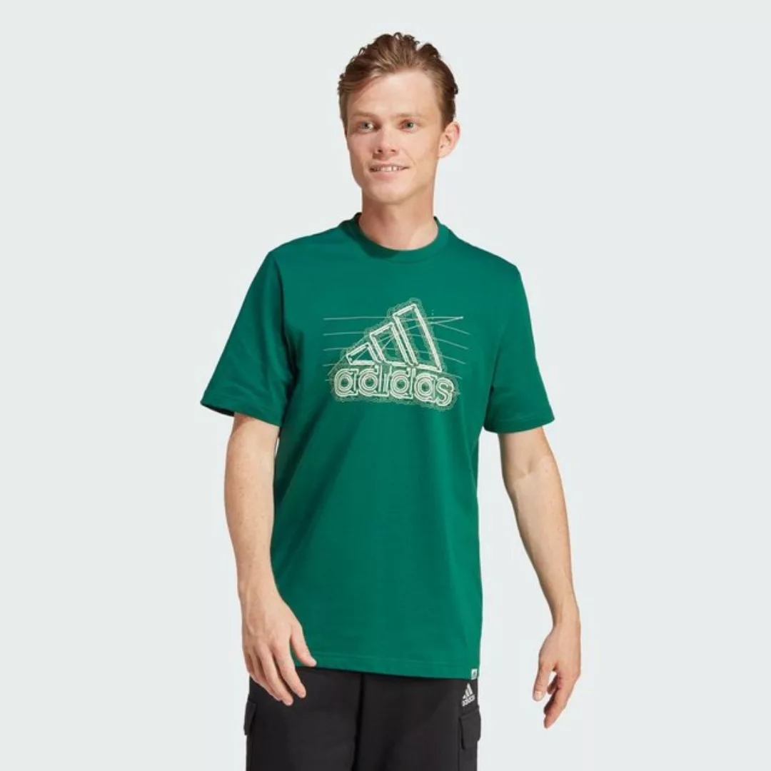 adidas Sportswear T-Shirt GROWTH BADGE GRAPHIC T-SHIRT günstig online kaufen