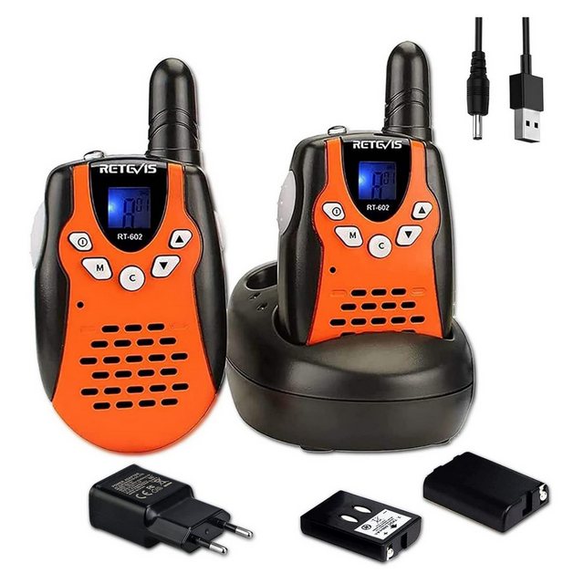 Retevis Walkie Talkie RT602 Walkie Talkie Kinder 8 Kanäle Wiederaufladbare günstig online kaufen