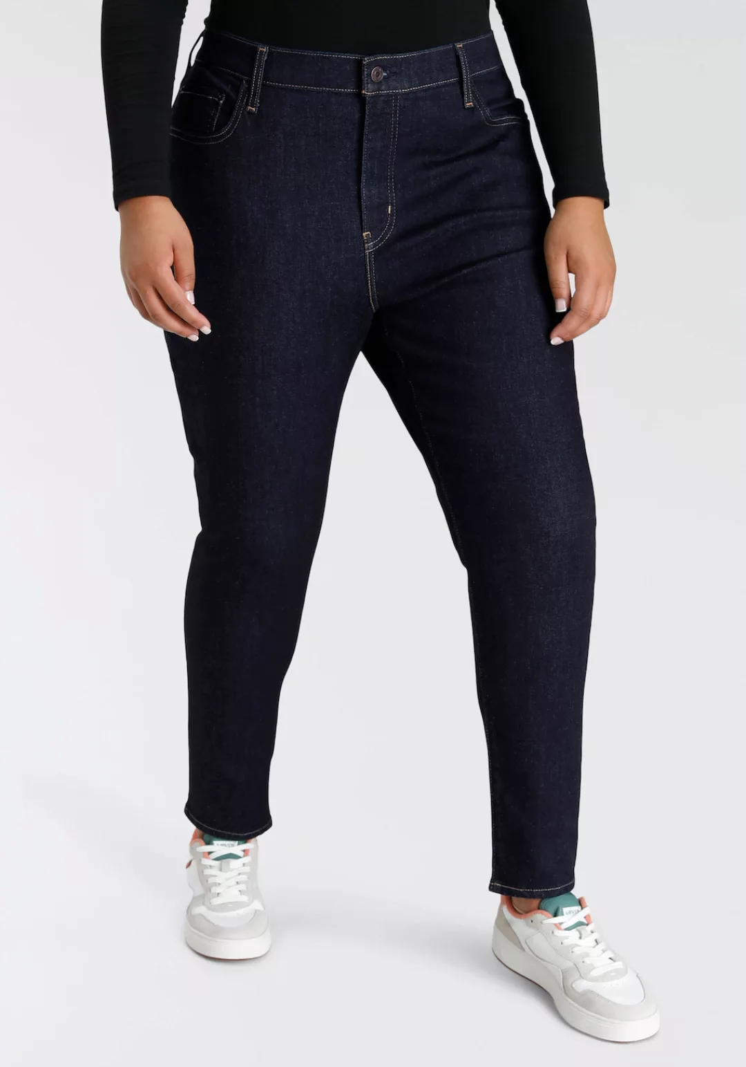 Levi's® Plus Skinny-fit-Jeans 721 PL HI RISE SKINNY sehr figurbetonter Schn günstig online kaufen