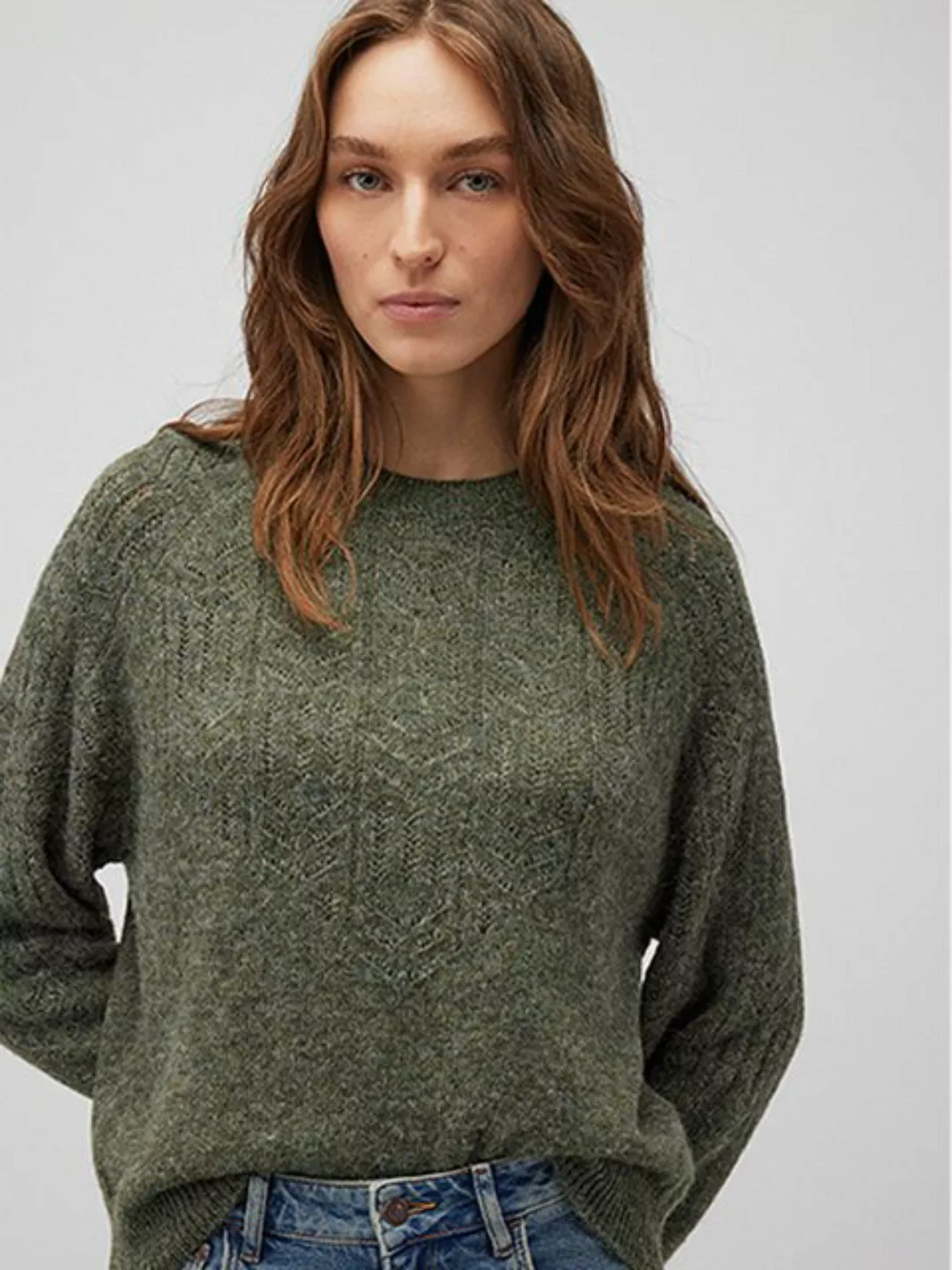 Mavi Strickpullover Strickpullover Regular Fit Rundhals Soft Strickmuster 7 günstig online kaufen