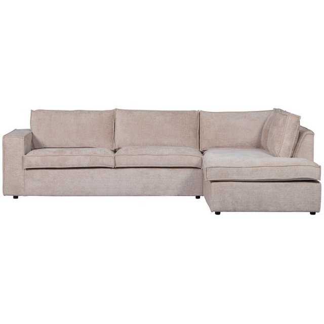 Basiclabel Ecksofa Hajo aus Chenille-Stoff Rechts günstig online kaufen