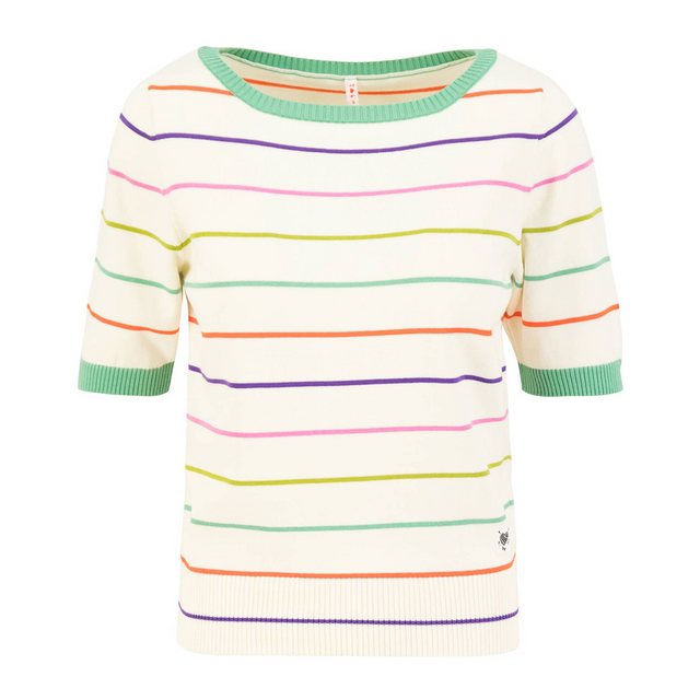 Blutsgeschwister Strickpullover Pretty Preppy rainbow ribbons stripes günstig online kaufen