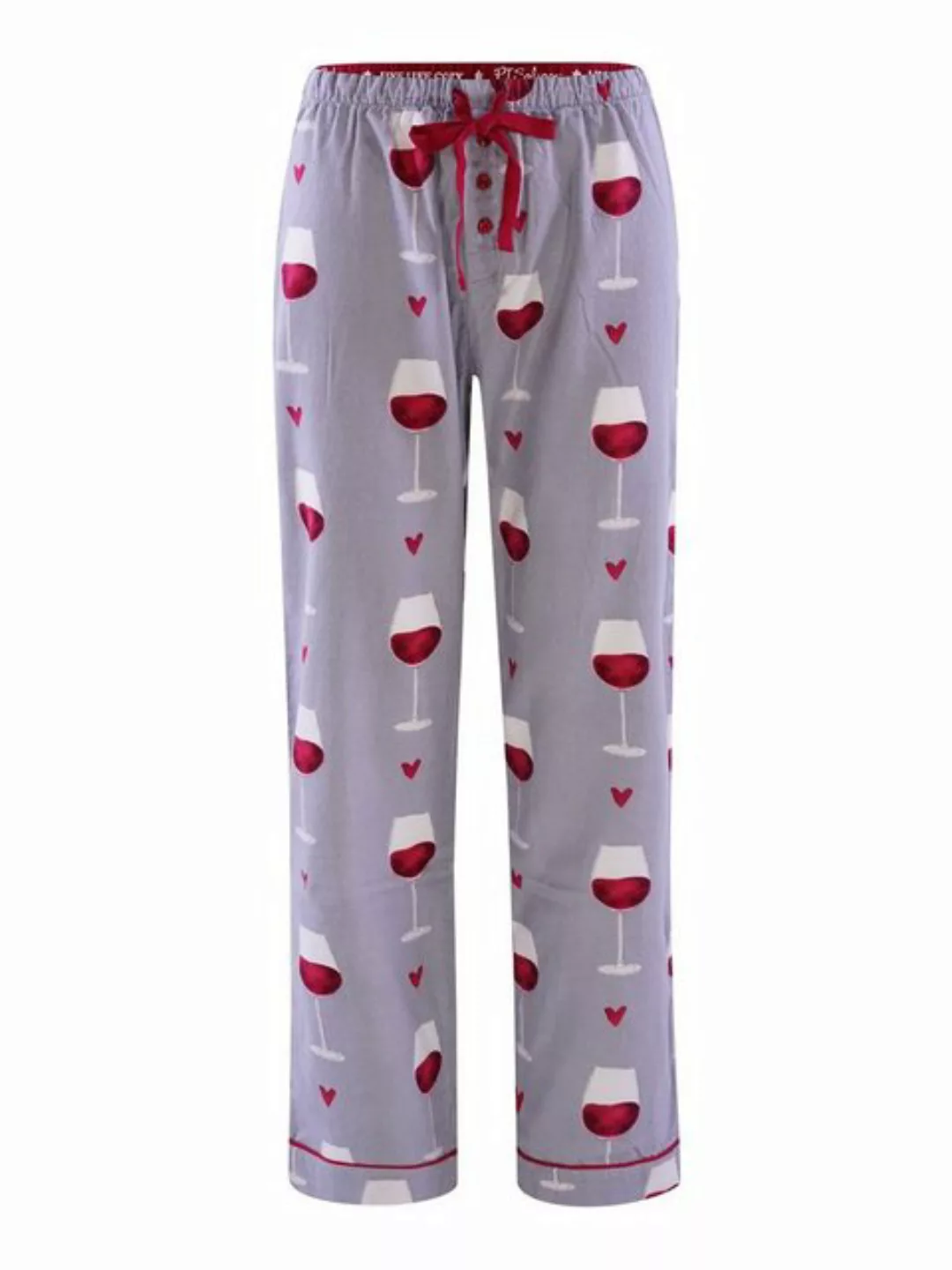 PJ Salvage Pyjamahose Flanells schlaf-hose schlaf-hose pyjama günstig online kaufen