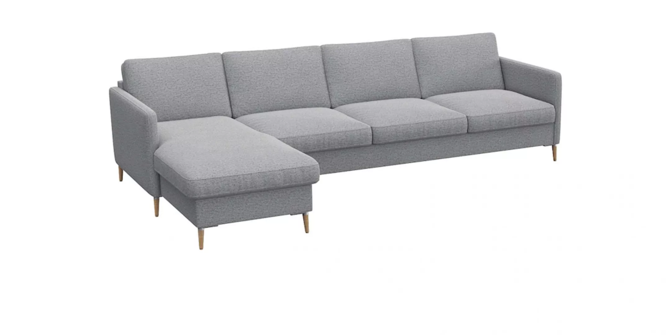 FLEXLUX Ecksofa »Fiore, super Sitzkomfort durch Kaltschaum im Sitz, L-Form« günstig online kaufen