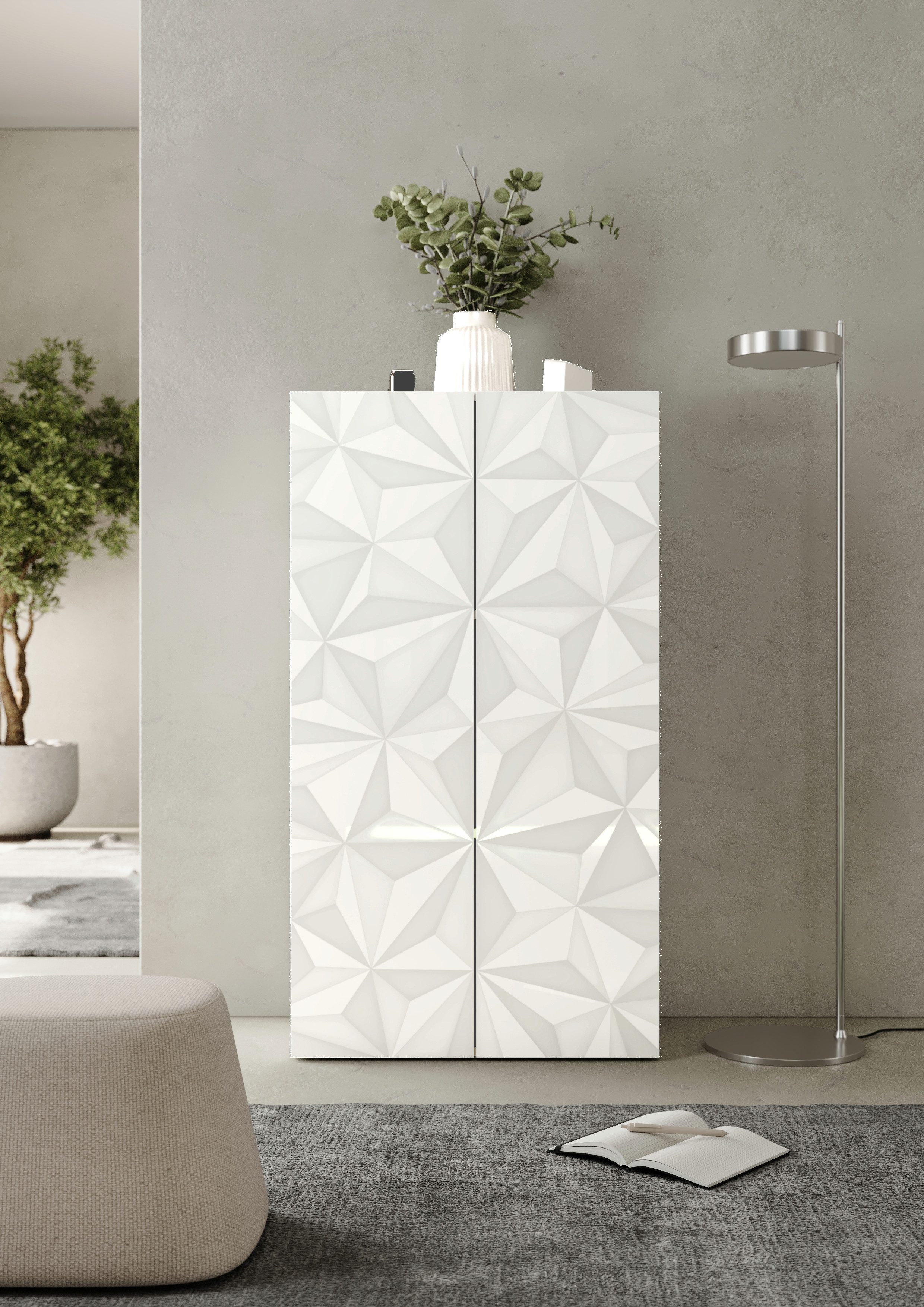 INOSIGN Aktenschrank "Prisma, Breite 63 cm, Höhe 114 cm, 2 Türen (2 Einlege günstig online kaufen
