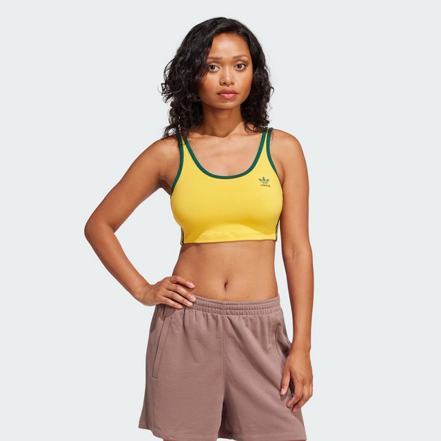 adidas Originals Tanktop ADICOLOR 3-STREIFEN BUSTIER günstig online kaufen