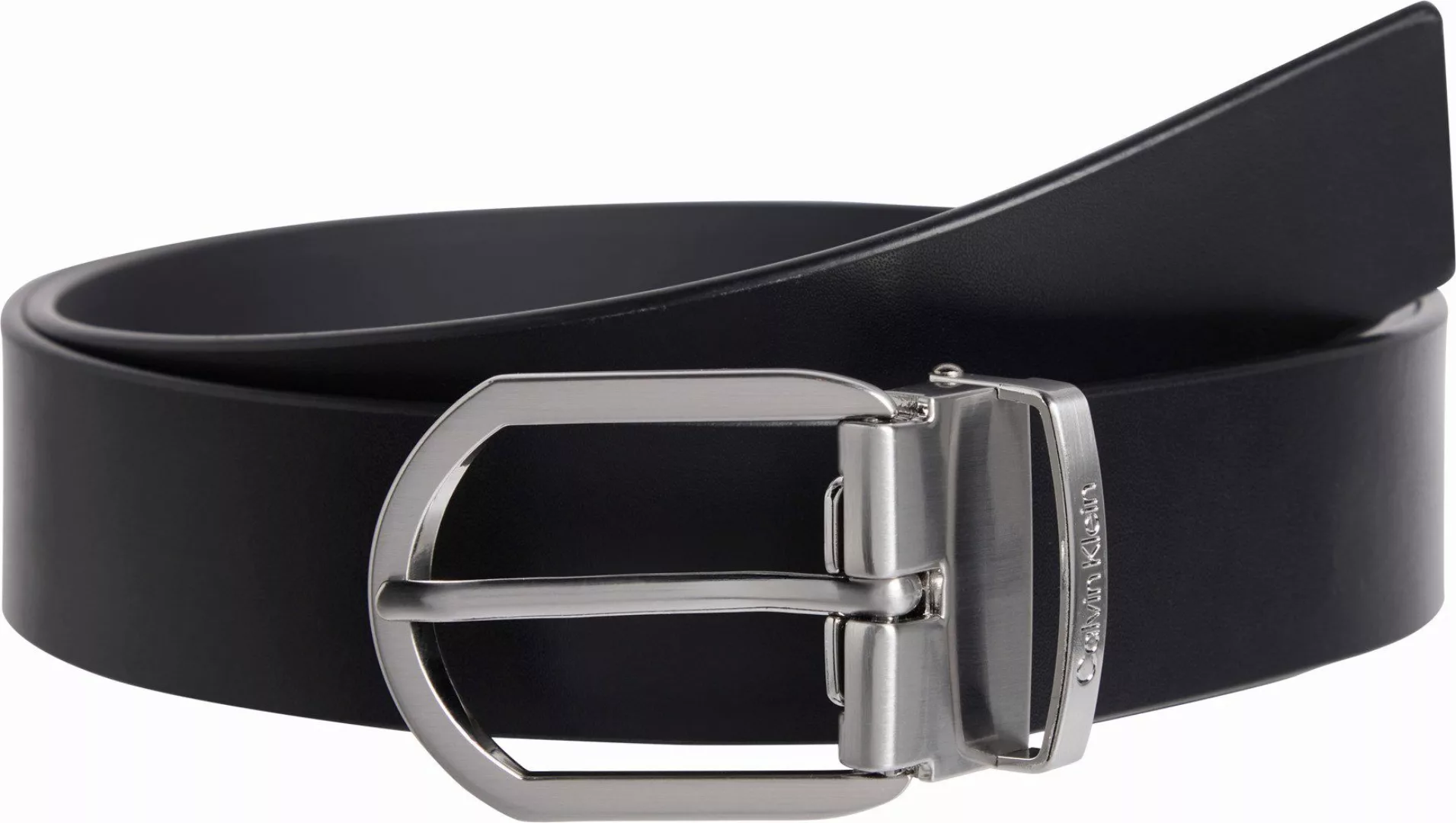 Calvin Klein Ledergürtel ADJ CASUAL ROUND günstig online kaufen