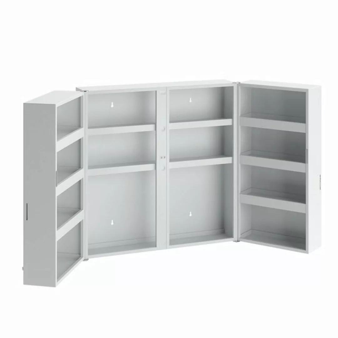 Vicco Medizinschrank, Grau, 53 x 53 cm günstig online kaufen