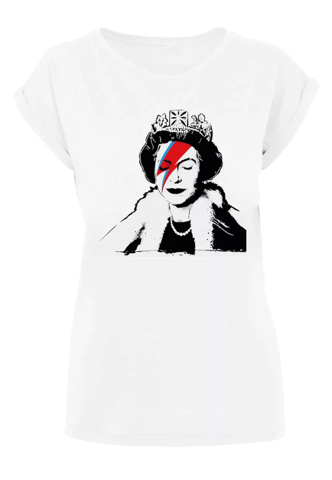 Merchcode T-Shirt "Merchcode Damen Ladies Lizzie Stardust T-Shirt" günstig online kaufen