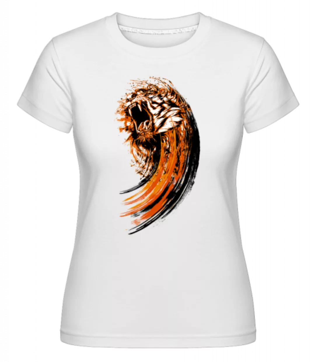 Brüllender Tiger · Shirtinator Frauen T-Shirt günstig online kaufen