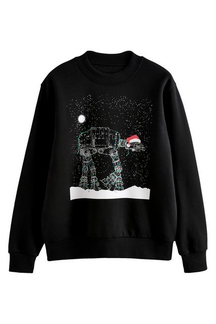 Next Sweatshirt Weihnachtliches Gesteppes Sweatshirt (1-tlg) günstig online kaufen