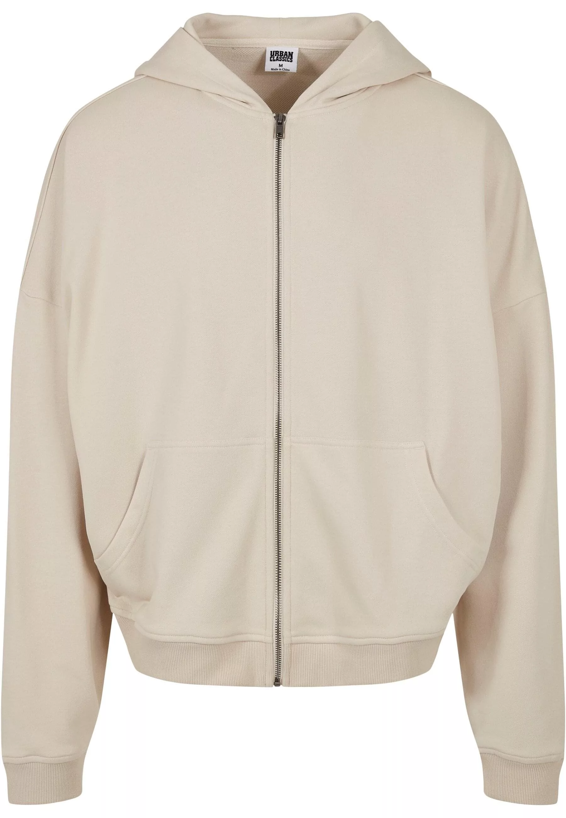 URBAN CLASSICS Sweatjacke "Urban Classics Herren 90s Zip Hoody" günstig online kaufen