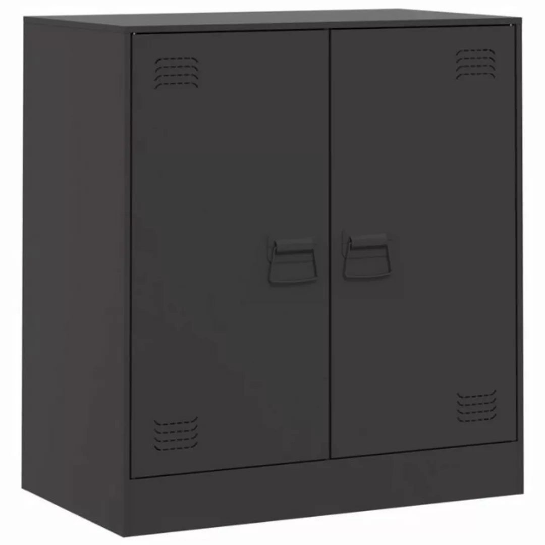 vidaXL Mehrzweckschrank Sideboard Schwarz 67x39x73 cm Stahl günstig online kaufen