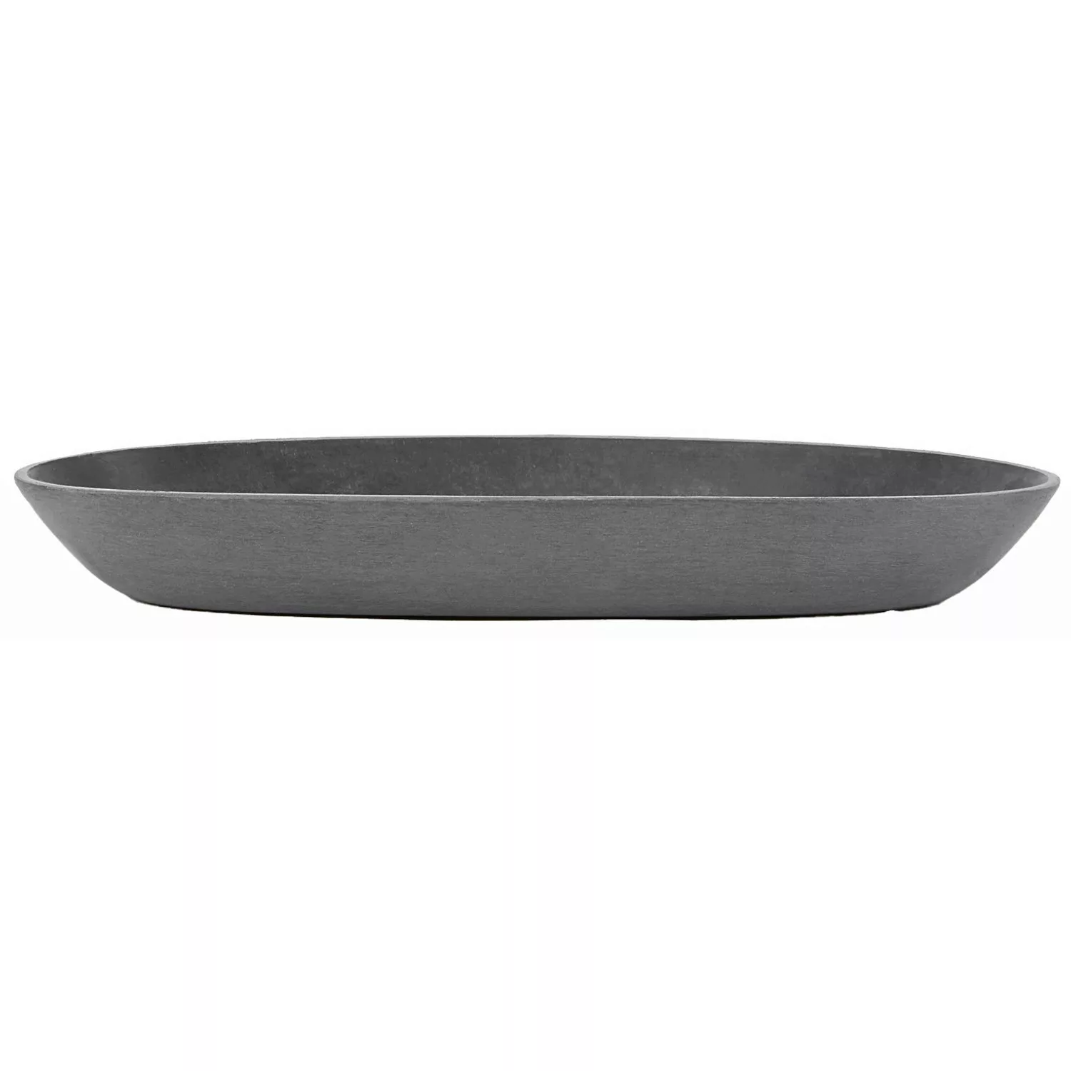 Ecopots Untersetzer Sofia oval Grau 26 cm günstig online kaufen