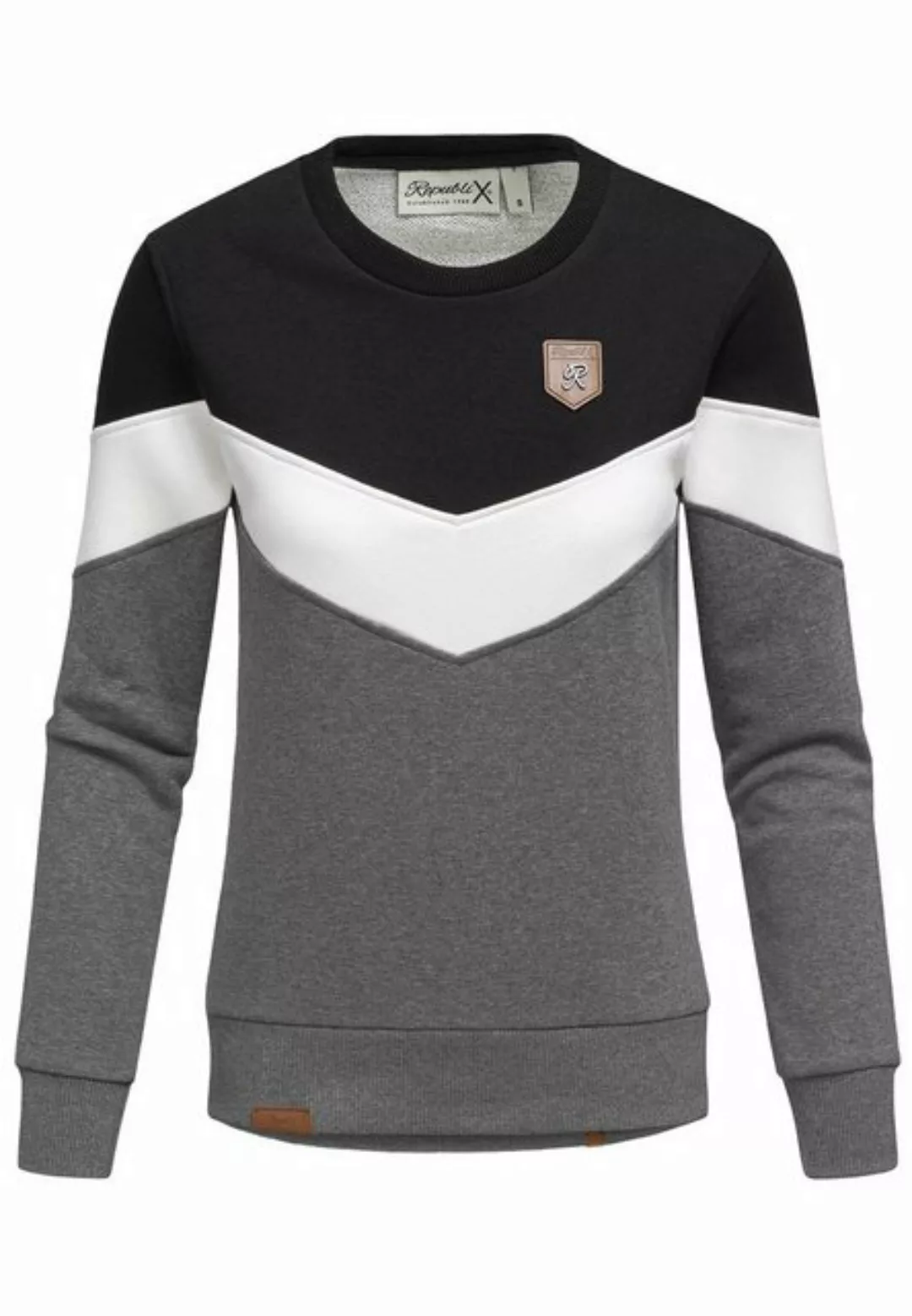REPUBLIX Sweatshirt STELLA Damen Kapuzenpullover Sweatjacke Pullover Hoodie günstig online kaufen
