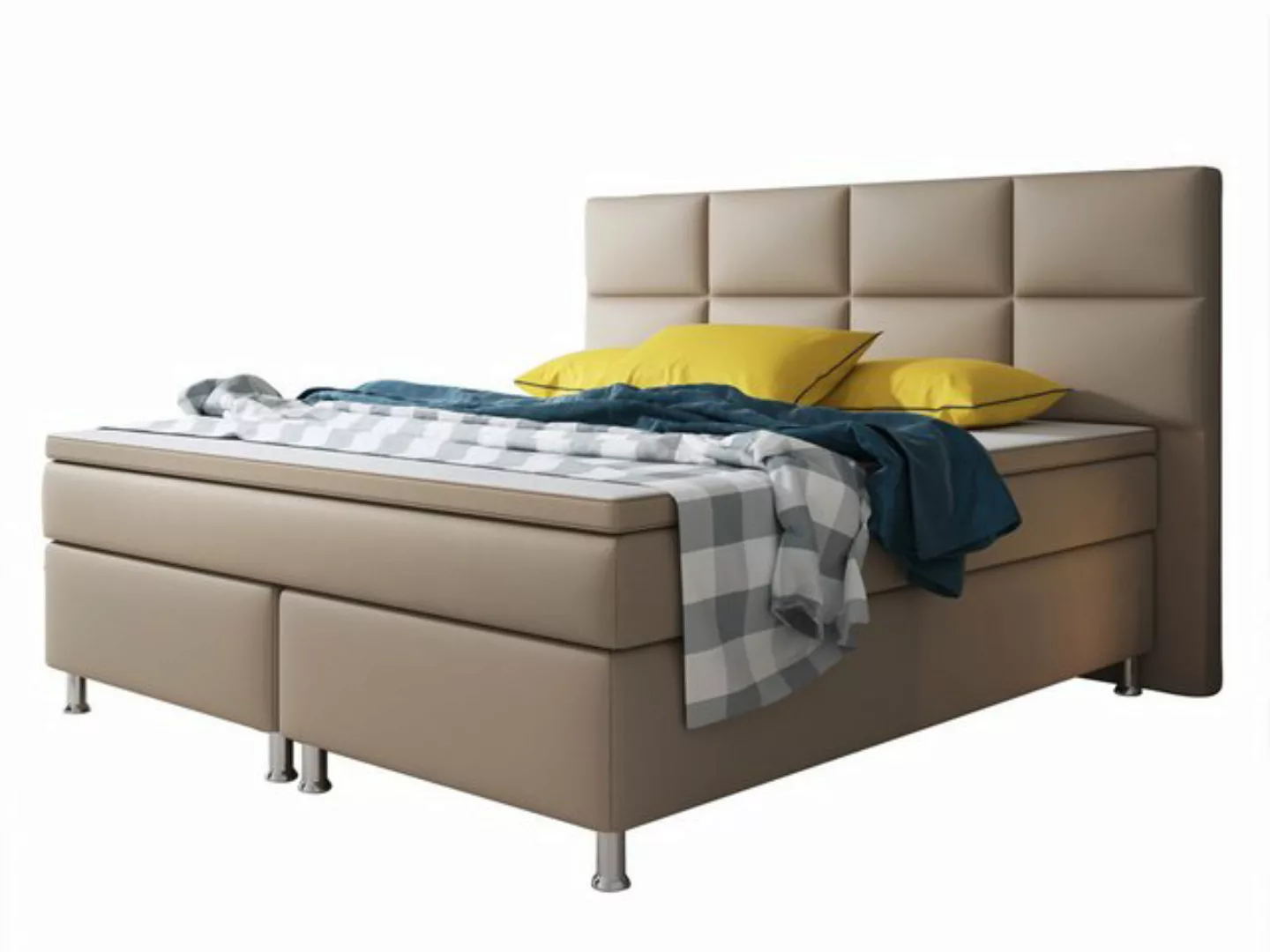 interbed Boxspringbett M-Plus 180x200 cm mit 7-Zonen Taschenfederkern Matra günstig online kaufen