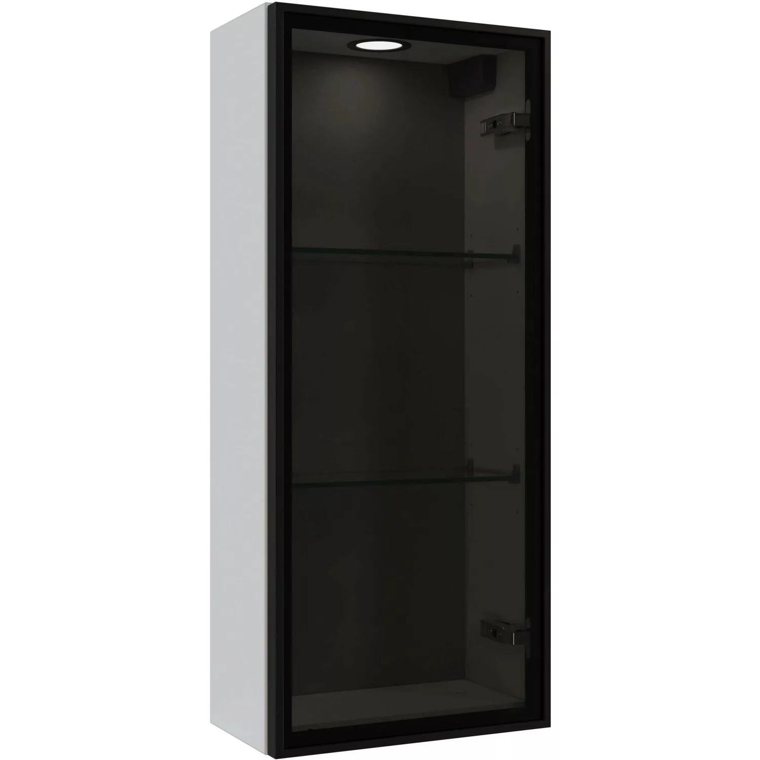 Pelipal Vitrinen-Wandschrank Quantum 05 Weiß Glanz 30 cm günstig online kaufen