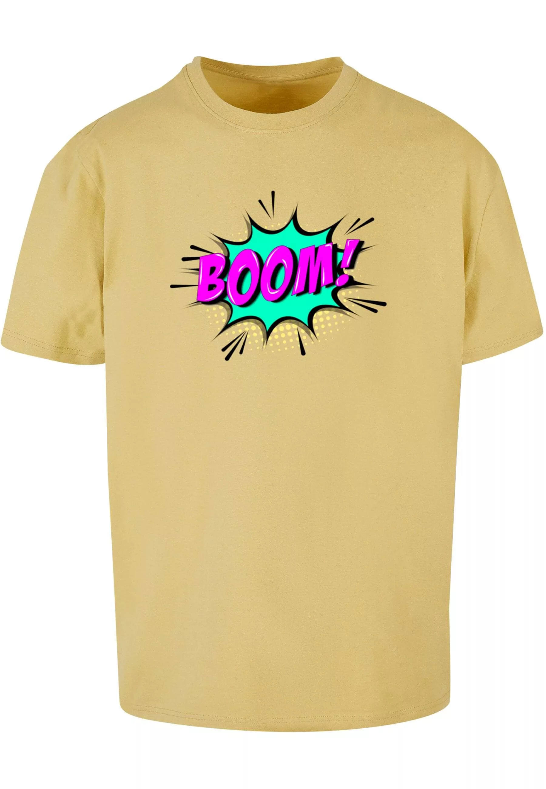 Merchcode T-Shirt "Merchcode Herren BOOM Comic Heavy Oversized Tee", (1 tlg günstig online kaufen