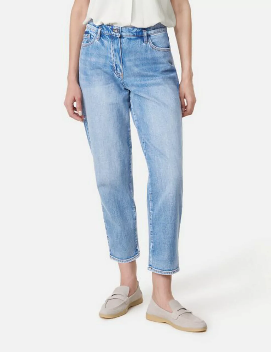 GERRY WEBER 7/8-Jeans 7/8 Jeans mit Washed-Out-Effekt günstig online kaufen