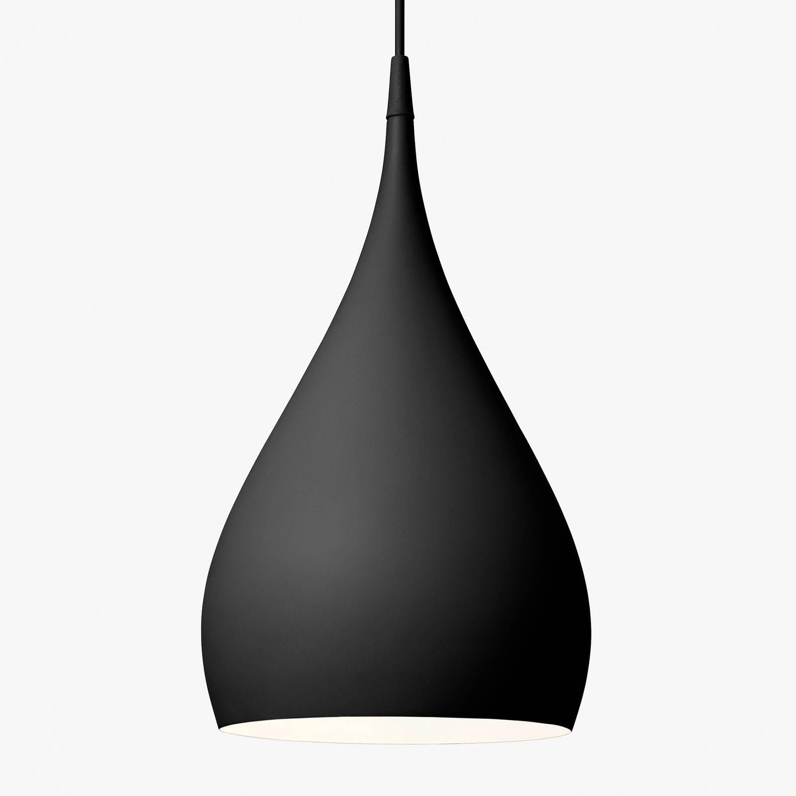 &Tradition - Spinning Light BH1 Pendelleuchte - schwarz/matt/H 45cm / Ø 25c günstig online kaufen
