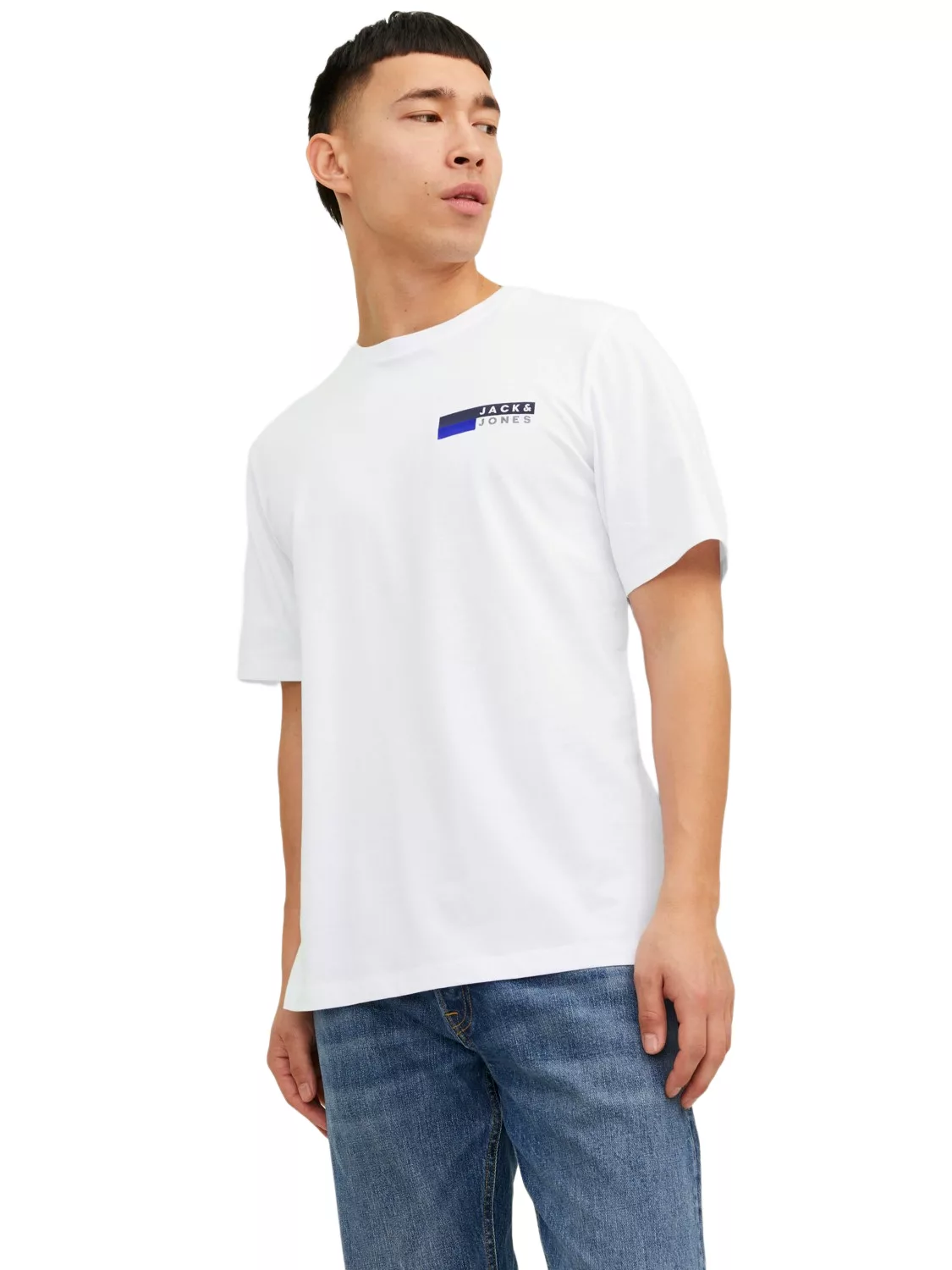 Jack & Jones Herren Rundhals T-Shirt JJECORP LOGO - Regular Fit günstig online kaufen