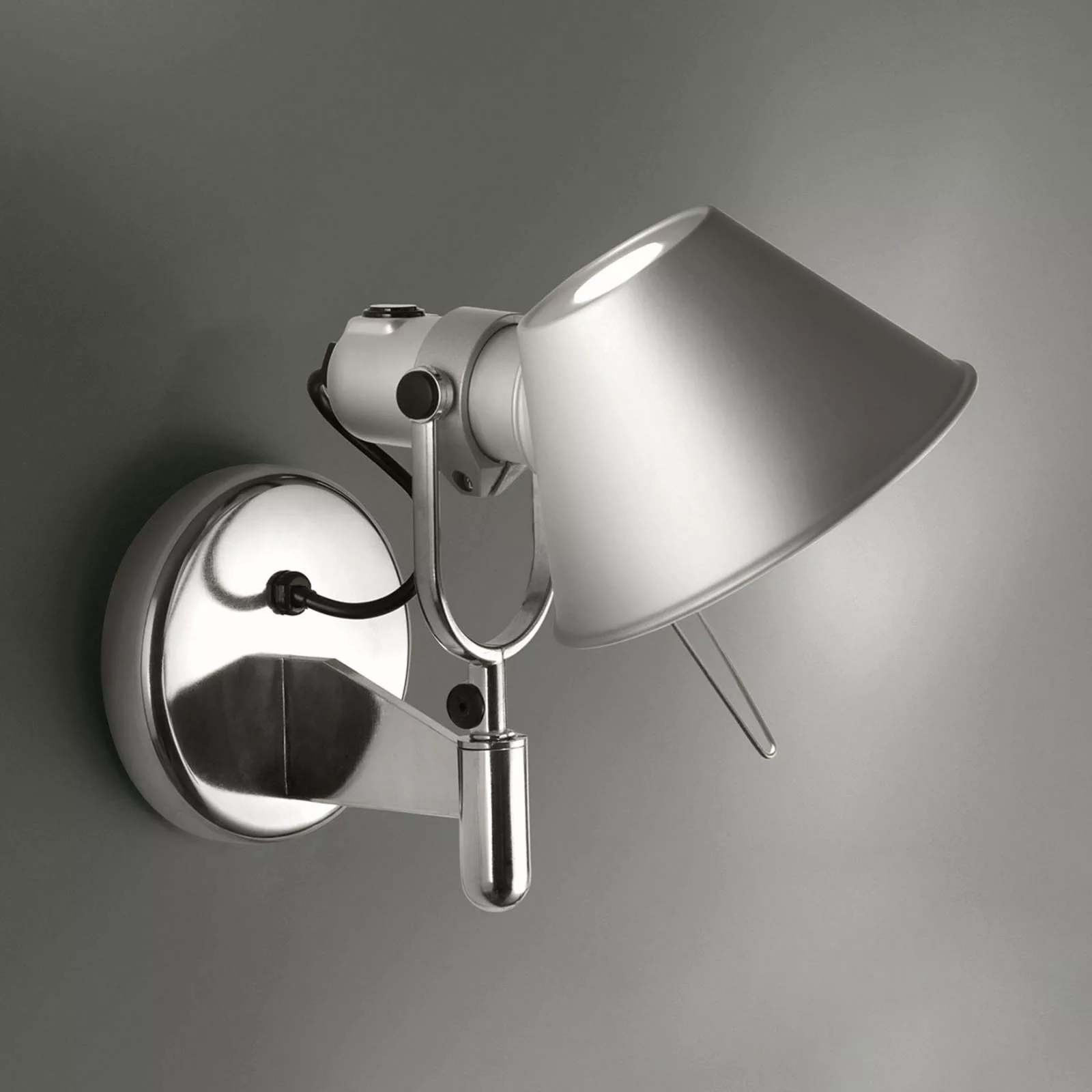 Artemide - Tolomeo Faretto LED Wandleuchte - aluminium/eloxiert/3000K/593lm günstig online kaufen