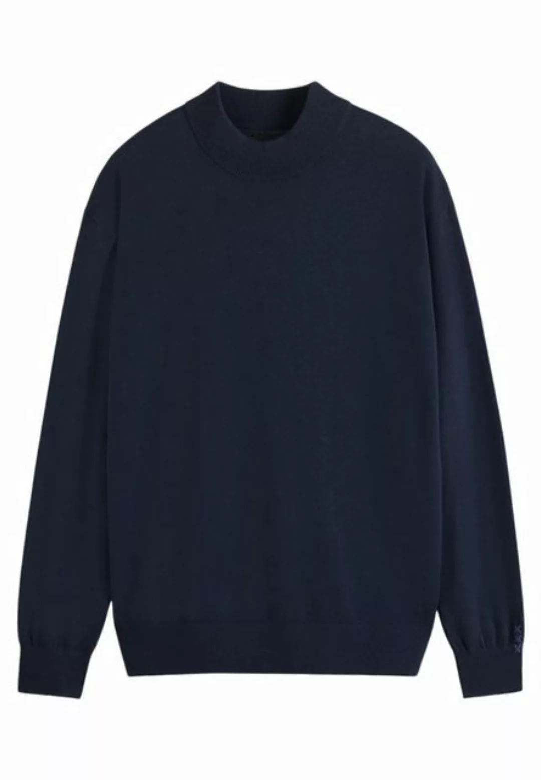 Scotch & Soda Sweatshirt "Strickpullover CORE - DROPPED SHOULDER MOCK NECK günstig online kaufen