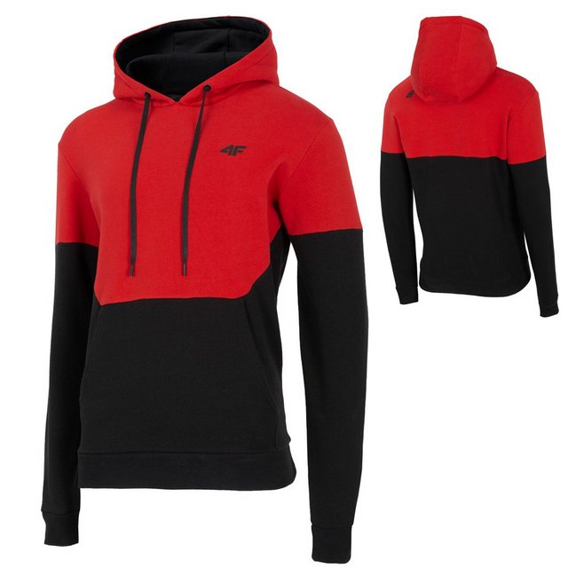 4F Trekkingjacke 4F - dicker und weicher Herren Hoody, Sweatpullover mit Ka günstig online kaufen