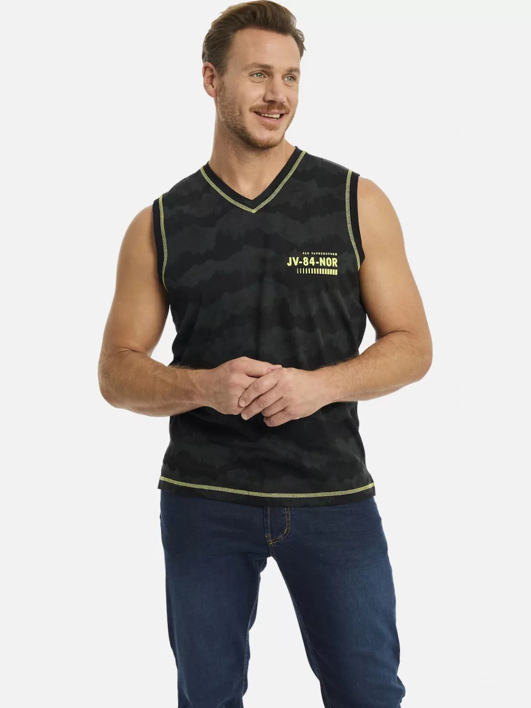 Jan Vanderstorm Tanktop "Tanktop FAFNER", (1 tlg.), im Muskelshirt-Schnitt günstig online kaufen