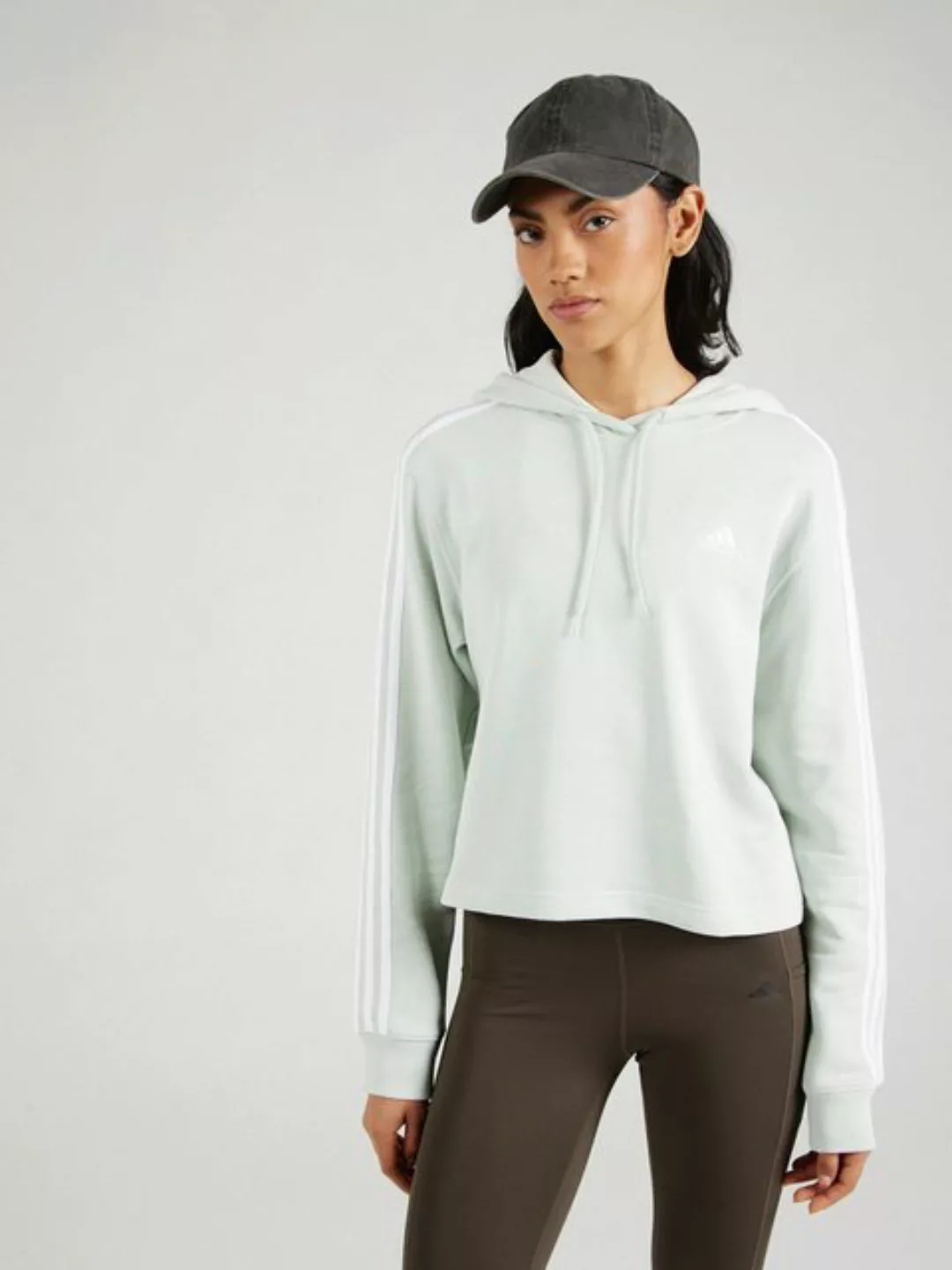 adidas Sportswear Sweatshirt Essentials (1-tlg) Seitenstreifen günstig online kaufen